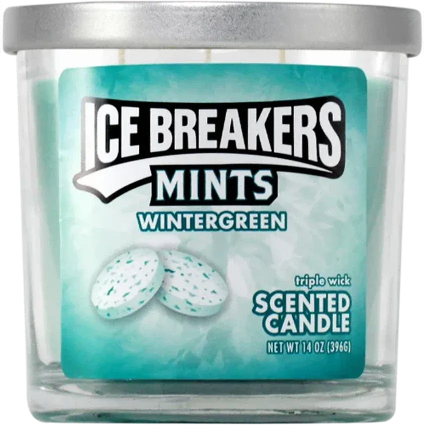 Ice Breakers Mint 14oz 3 Wick Candles - (Various Counts)