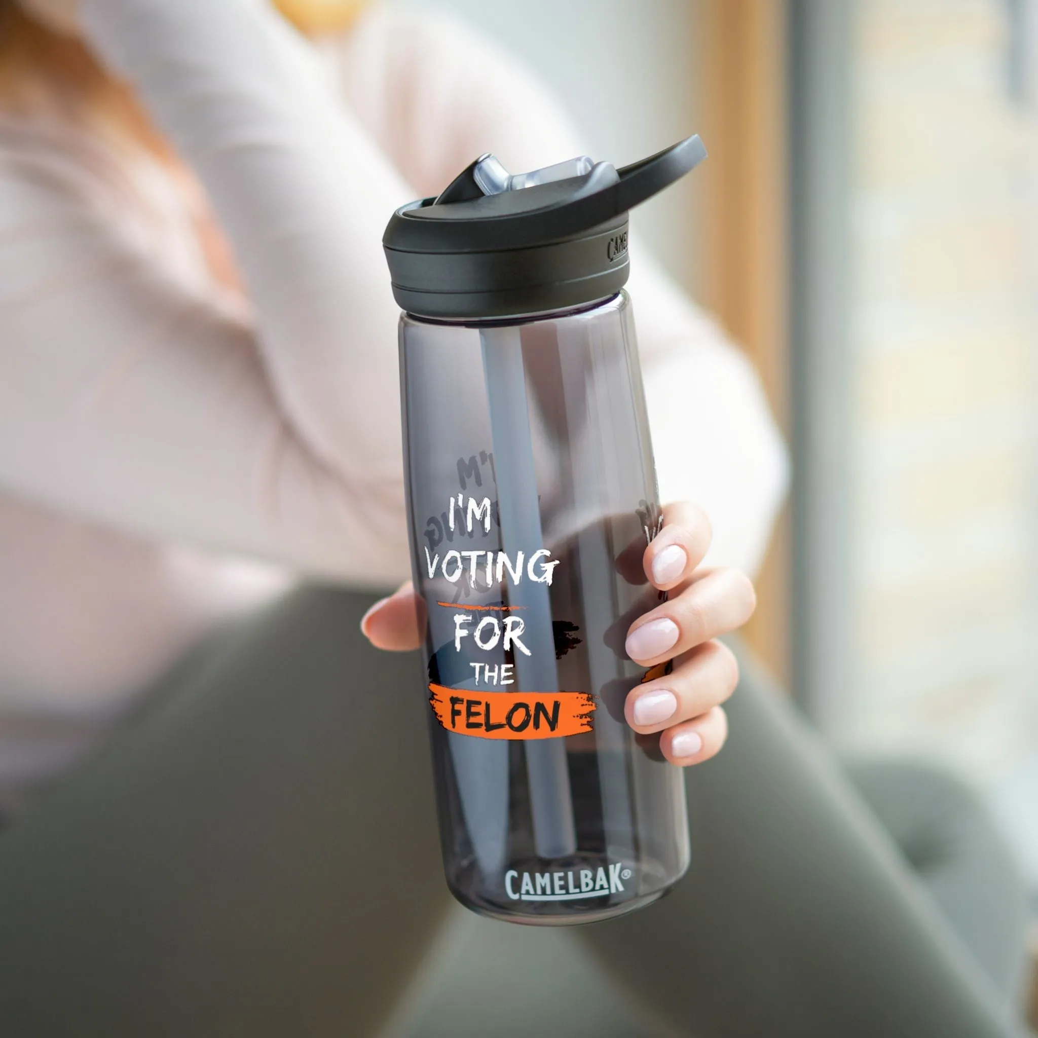 I'm Voting for the Felon CamelBak Eddy®  Water Bottle, 20oz\25oz