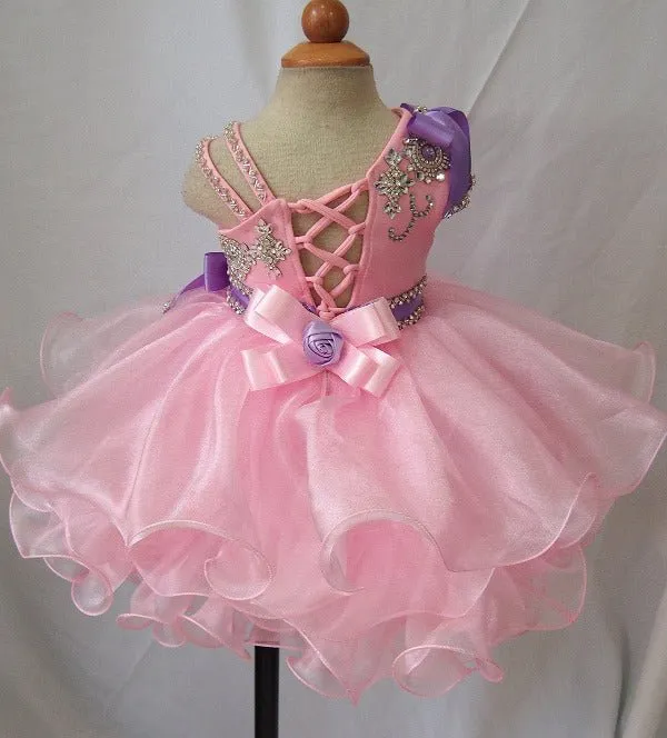 Infant/toddler/baby/children/kids Girl's Baby Doll Pageant Dress