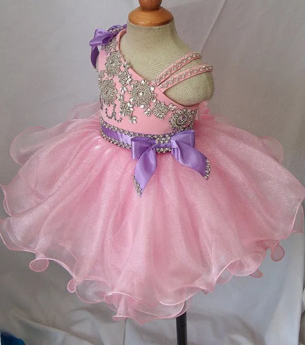 Infant/toddler/baby/children/kids Girl's Baby Doll Pageant Dress