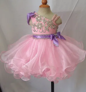 Infant/toddler/baby/children/kids Girl's Baby Doll Pageant Dress
