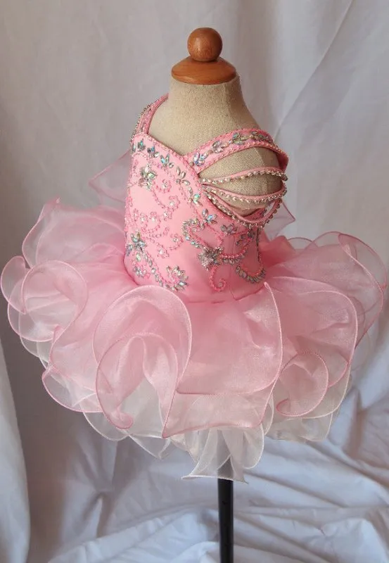 Infant/toddler/baby/children/kids Girl's Pageant Dress  1~4T G123-1