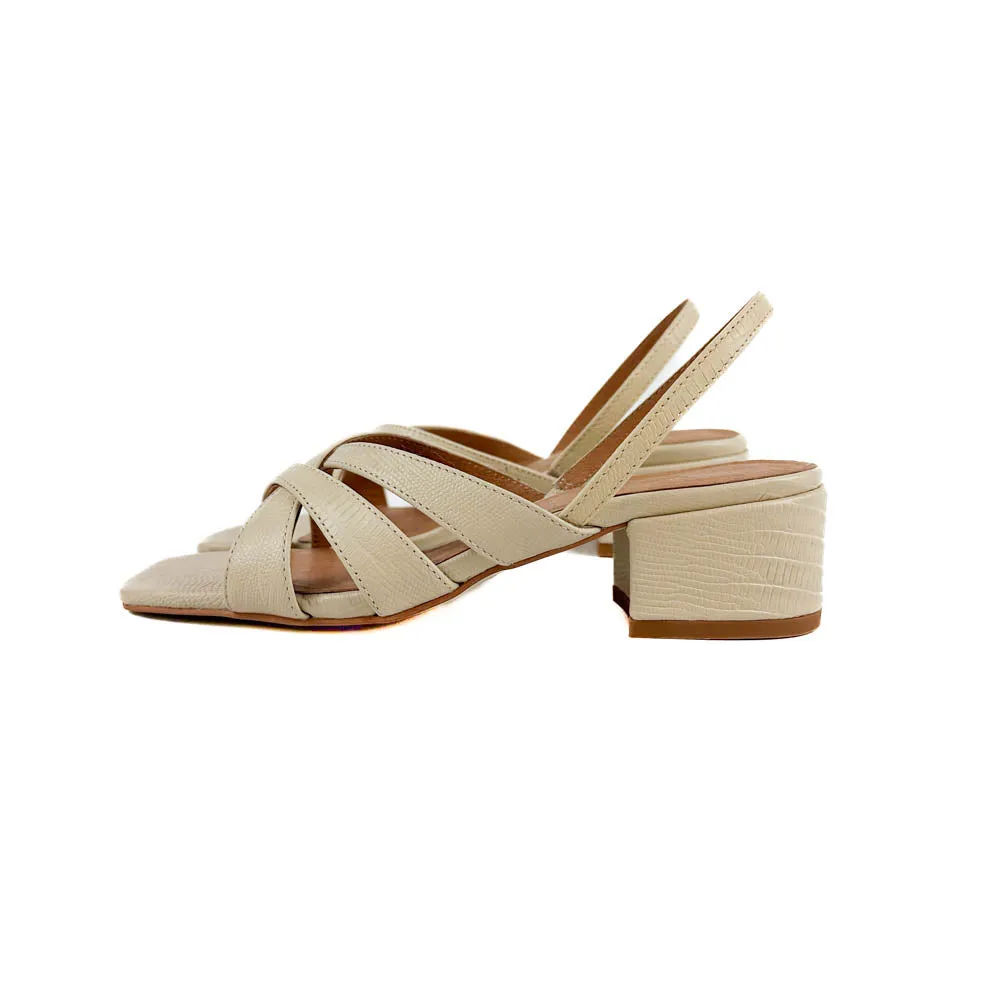 Intentionally Blank - Lucille Heel (Oatmilk)