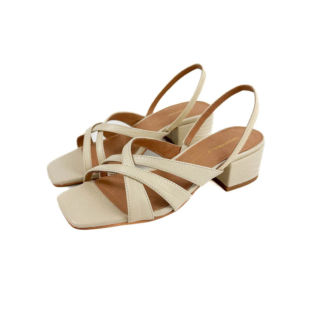 Intentionally Blank - Lucille Heel (Oatmilk)