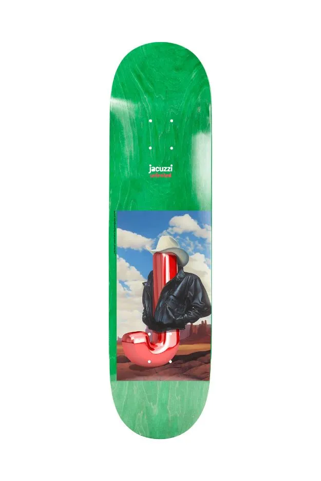 Jacuzzi Unlimited Big Ol J Ex7 Multi x Venom Custom Complete Skateboard - 8.375"