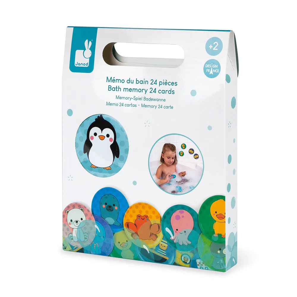 Janod Bath Memory 24 Cards