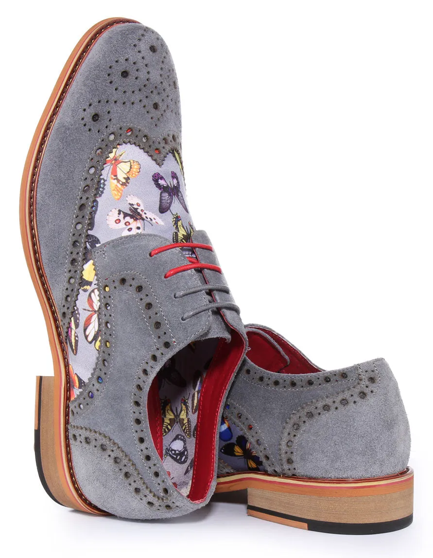 Justinreess England Julio In Grey For Men