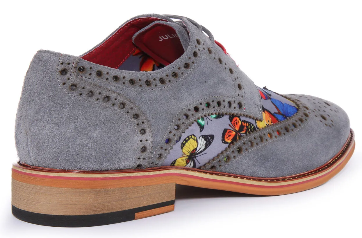 Justinreess England Julio In Grey For Men