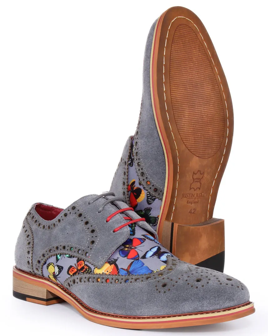 Justinreess England Julio In Grey For Men
