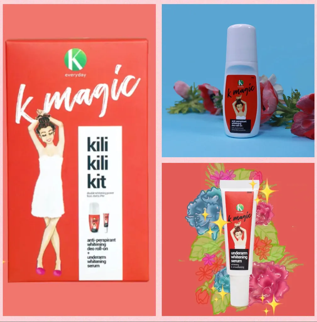 K Magic Kili-Kili Kit ( for whiter underarms in 2 easy steps)