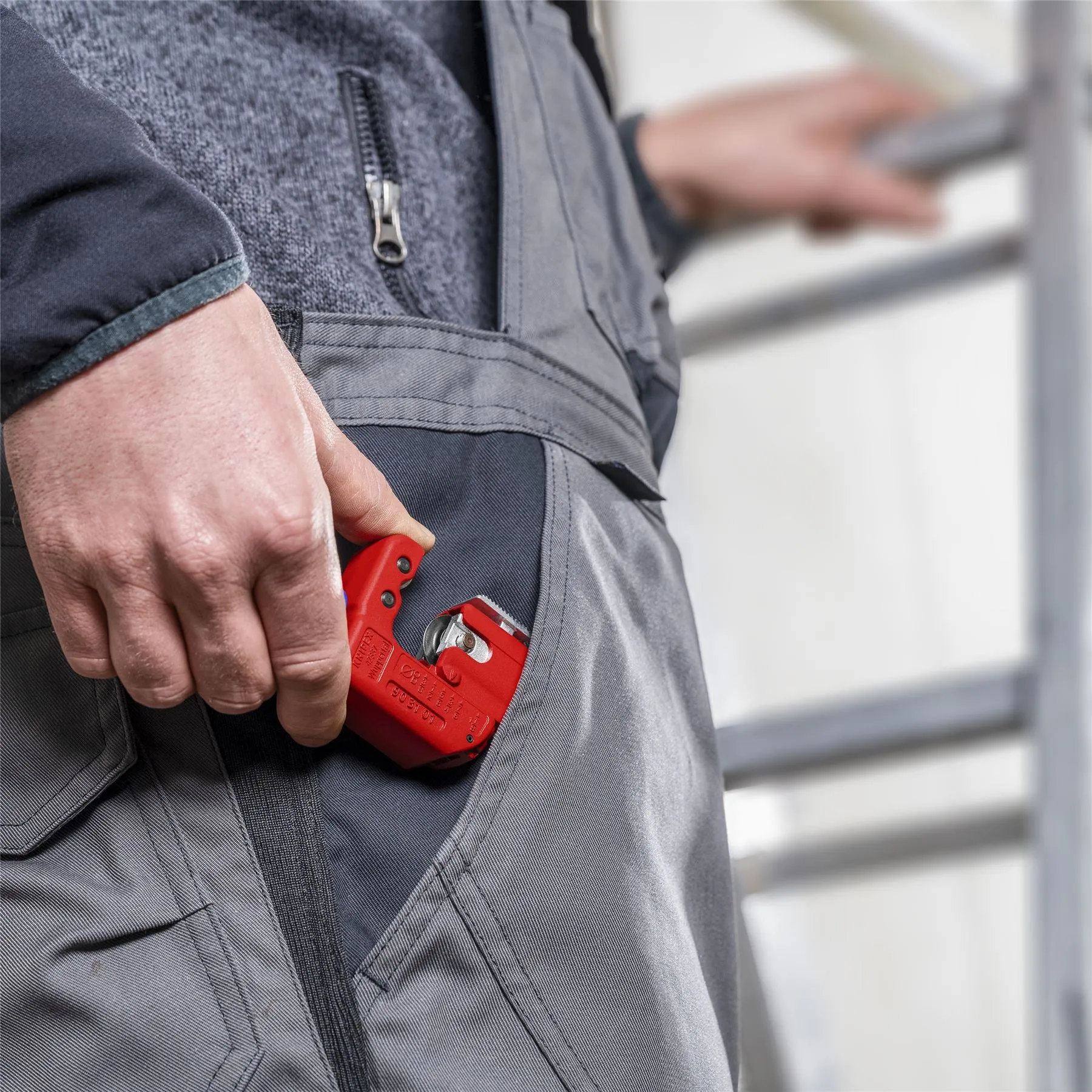 KNIPEX Tubix S Pipe Cutter 3-30mm Capacity QuickLock Mechanism 90 31 01
