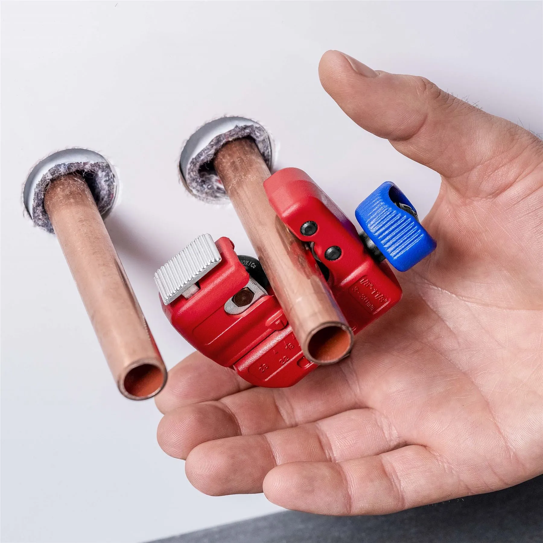 KNIPEX Tubix S Pipe Cutter 3-30mm Capacity QuickLock Mechanism 90 31 01