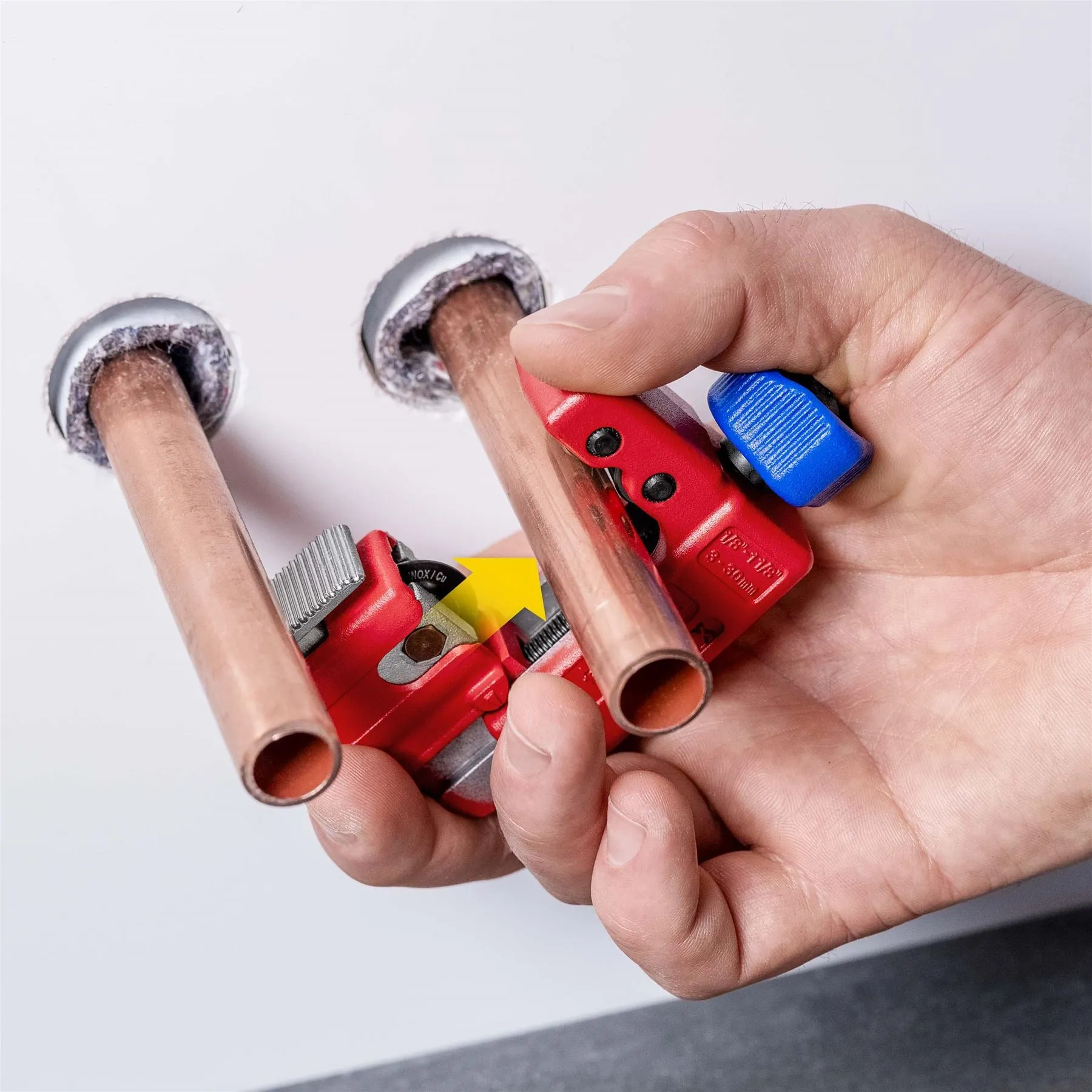 KNIPEX Tubix S Pipe Cutter 3-30mm Capacity QuickLock Mechanism 90 31 01