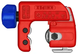 KNIPEX Tubix S Pipe Cutter 3-30mm Capacity QuickLock Mechanism 90 31 01