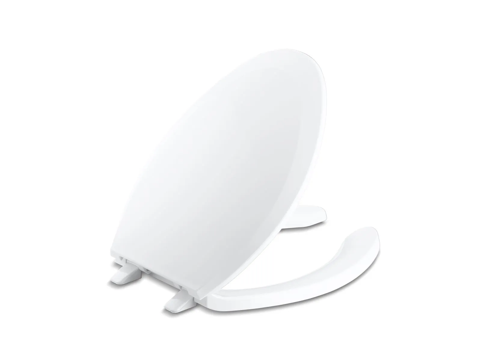 KOHLER K-4650-A Lustra Elongated toilet seat with antimicrobial agent