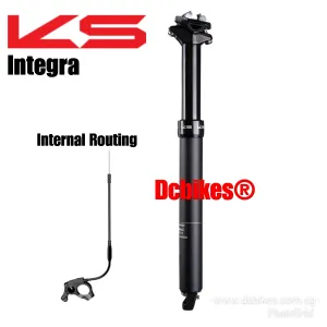 KS | Kind Shock 27.2mm X 120mm | 30.9mm 31.6mm X 125mm | 150mm Internal Routing Dropper Post   E20 Bar Remote Lever