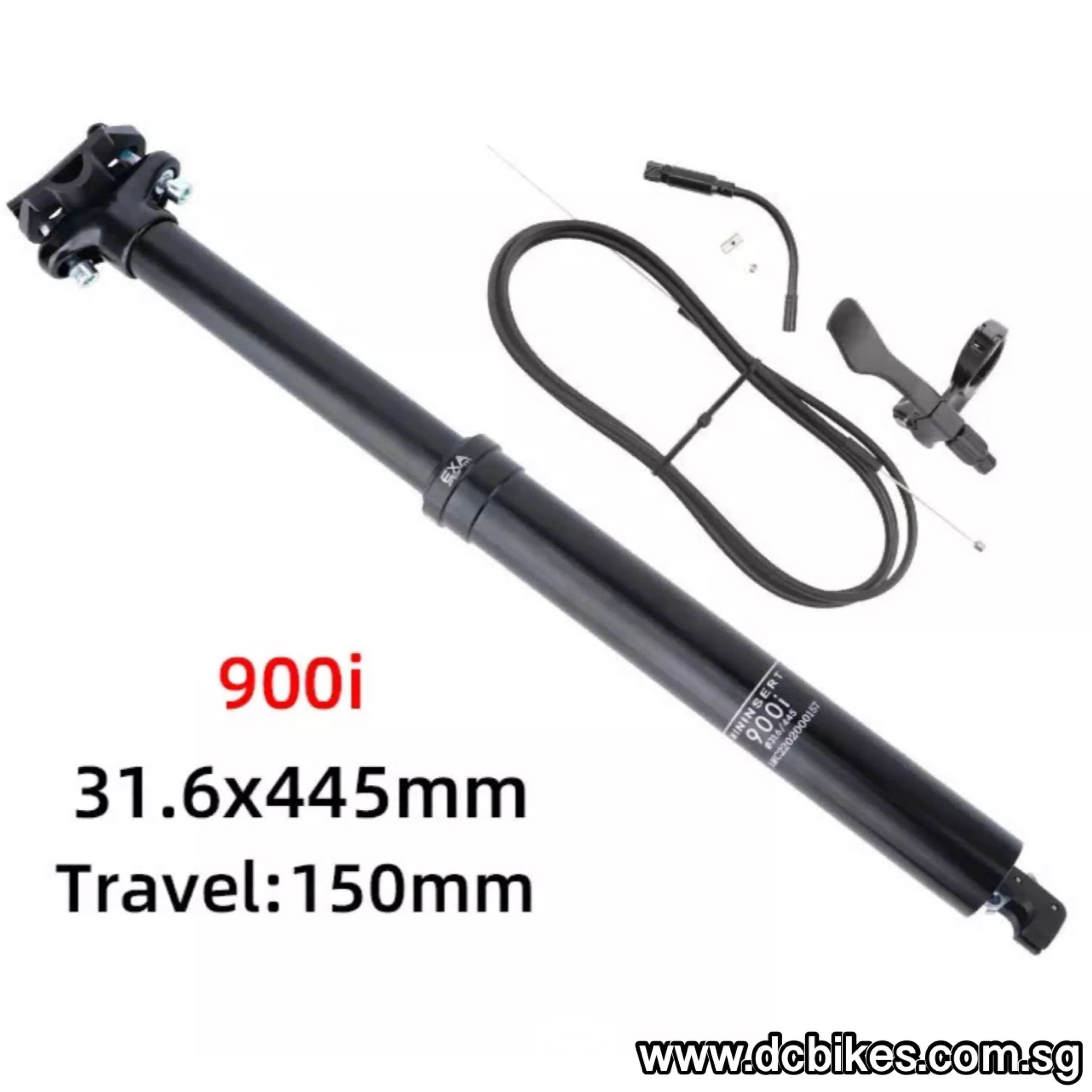 KS | Kind Shock Exa Form 30.9mm | 31.6mm Internal Routing 100mm | 125mm | 150mm | 170mm Dropper Seat Post   Bar Remote Lever
