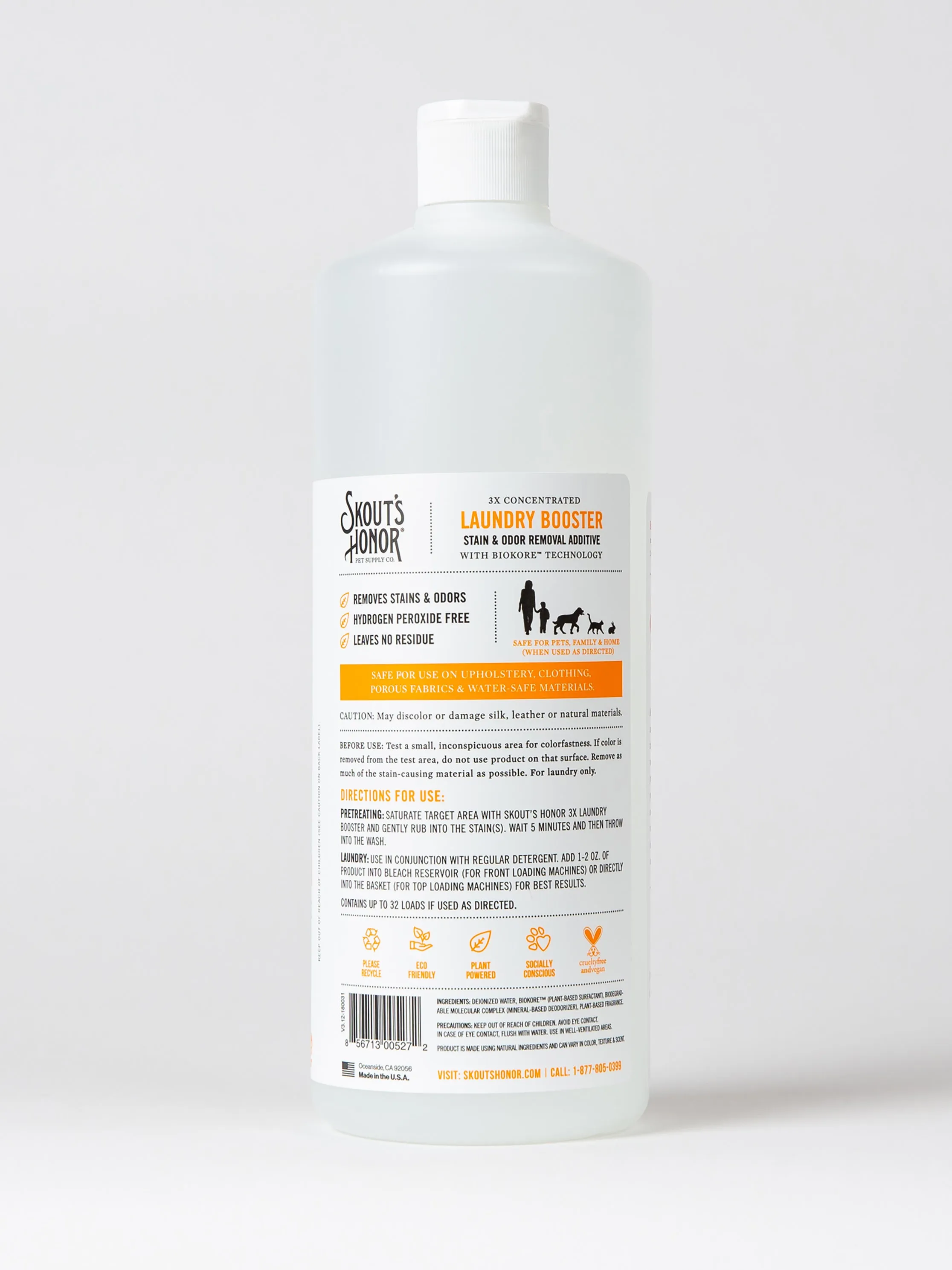 Laundry Booster - Stain & Odor Removal Additive