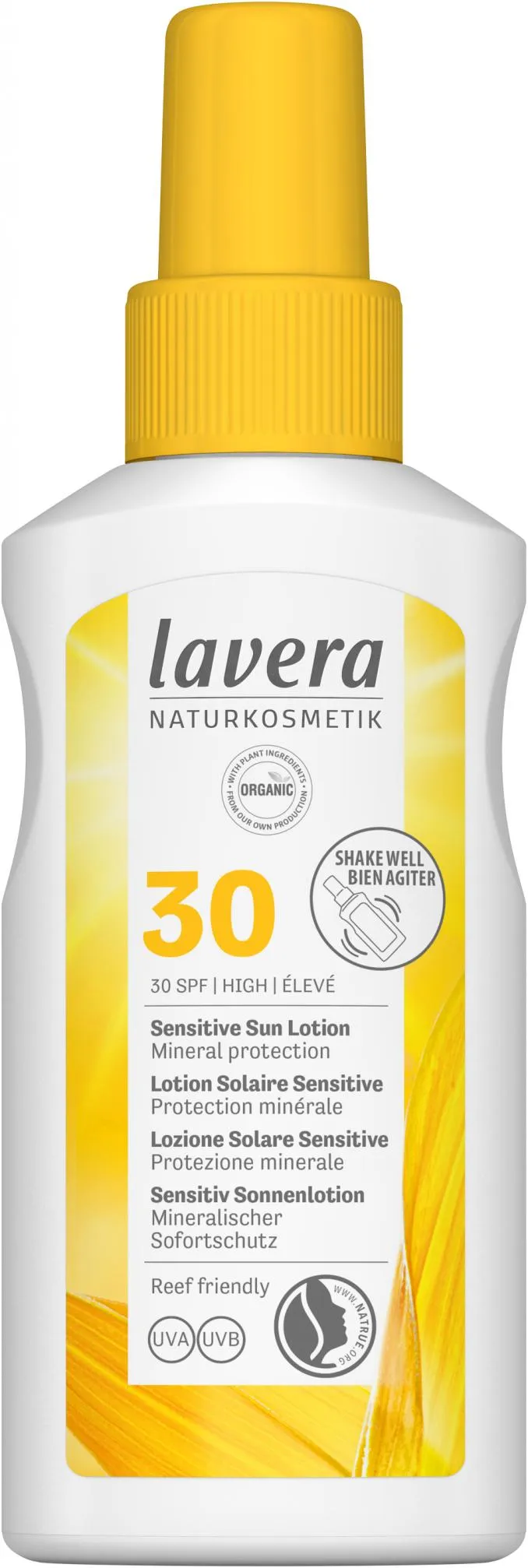 Lavera 30SPF Sensitive Sun Lotion 100ml