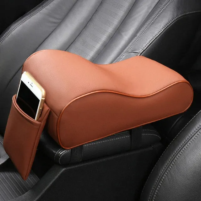 Leather Car Armrest