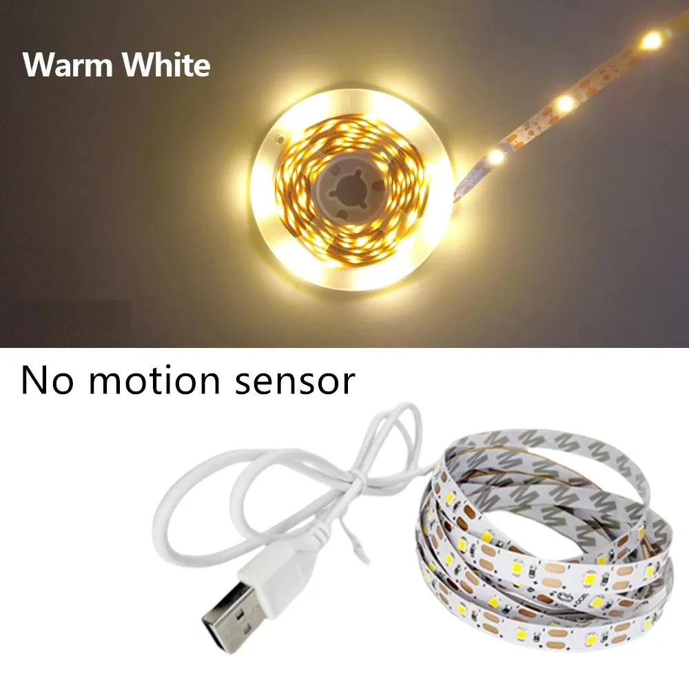 LED Motion Sensor USB Light Strip & Hand Scan Switch