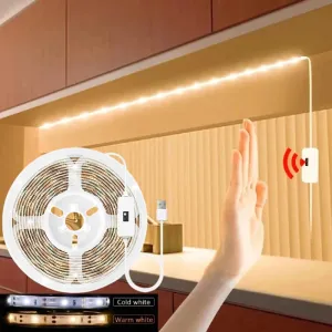 LED Motion Sensor USB Light Strip & Hand Scan Switch