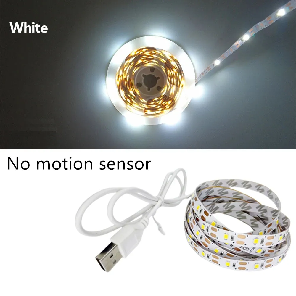 LED Motion Sensor USB Light Strip & Hand Scan Switch