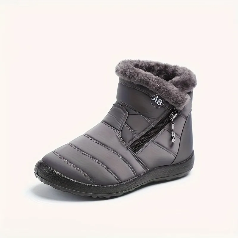 Lianne - Warme Dames Sneeuwlaarzen Met Middelhoge Buis en Antislip Zool