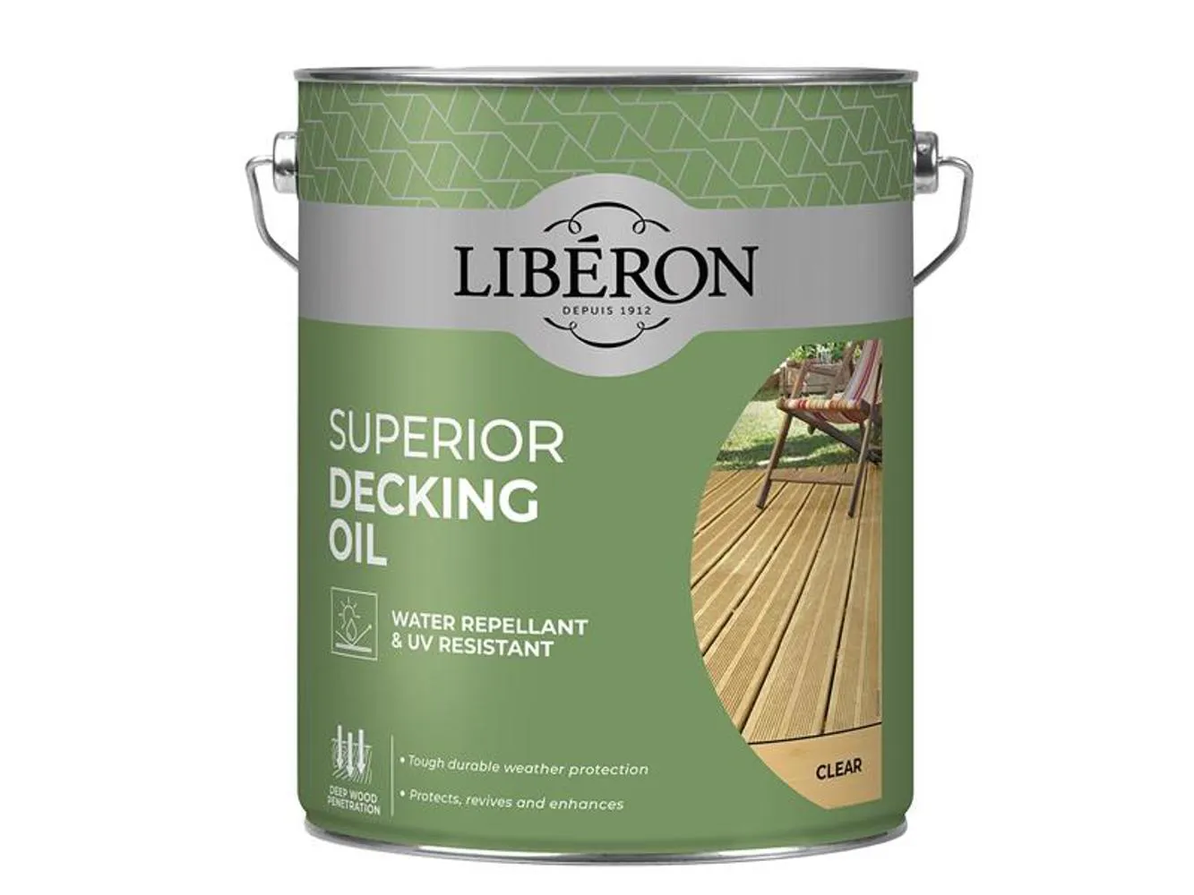 Liberon Superior Decking Oil Clear 5 Litre