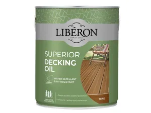 Liberon Superior Decking Oil Teak 2.5 Litre