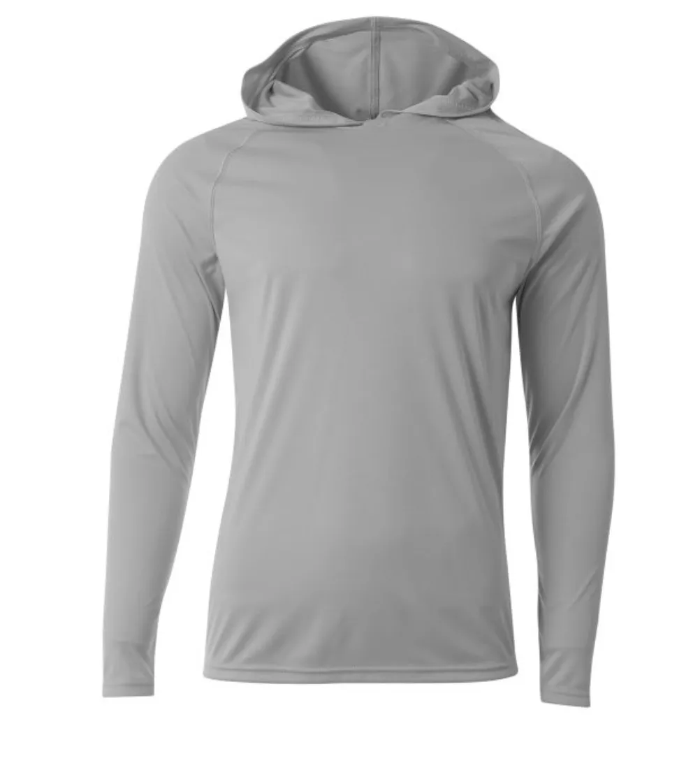 LOGO BASEBALL LONG SLEEVE HOOD-Custom To Any Team (Copy)