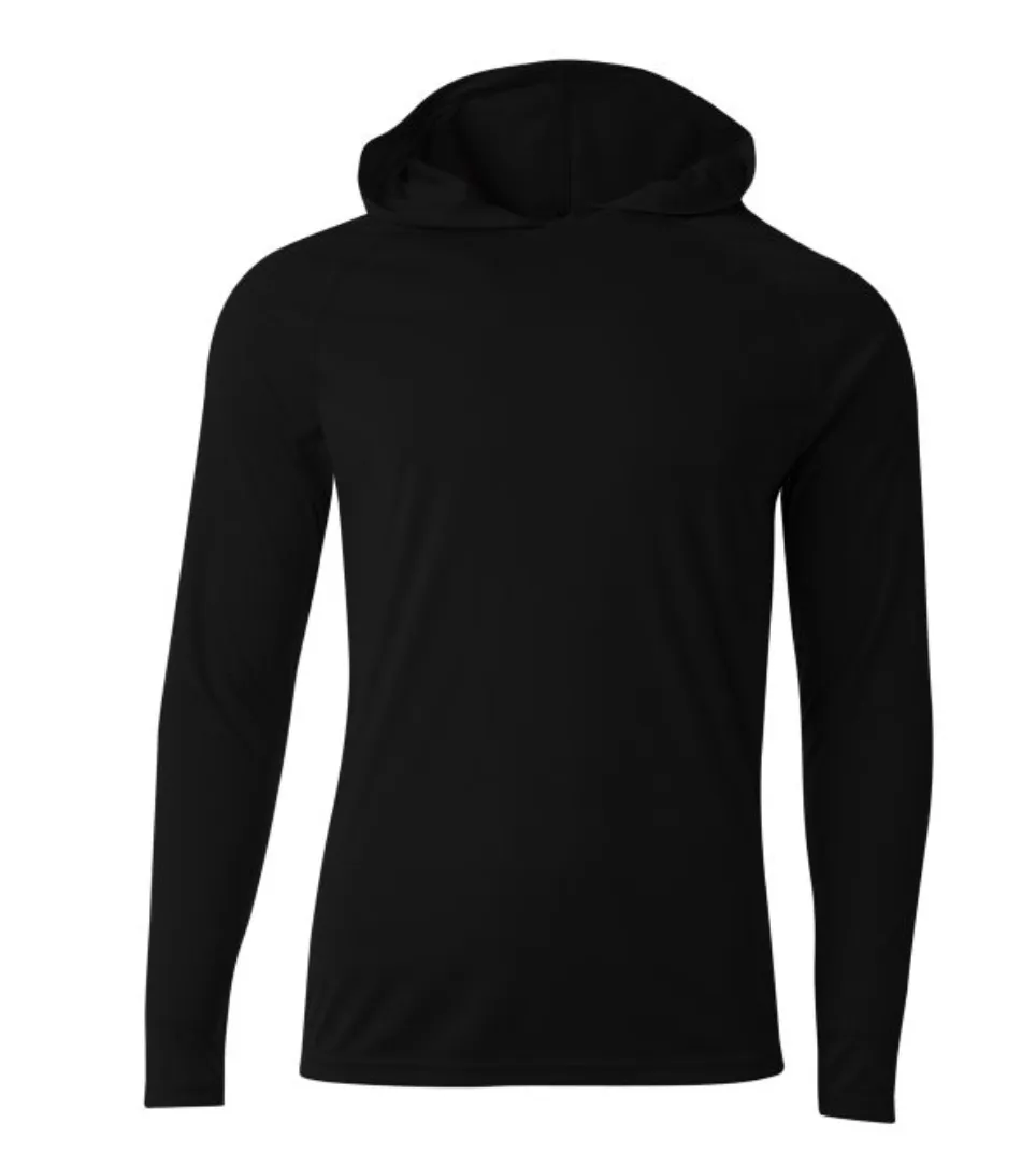 LOGO BASEBALL LONG SLEEVE HOOD-Custom To Any Team (Copy)