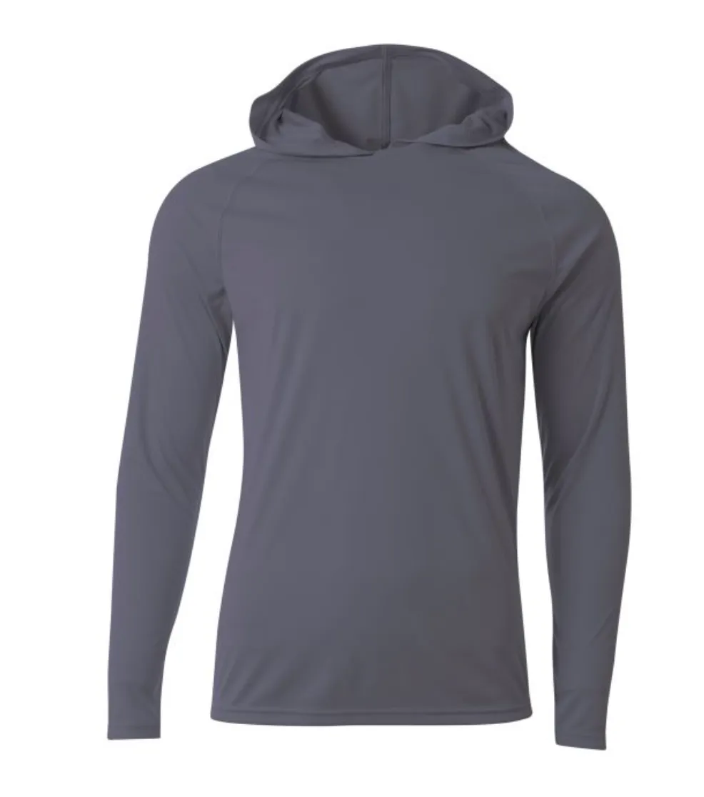 LOGO BASEBALL LONG SLEEVE HOOD-Custom To Any Team (Copy)