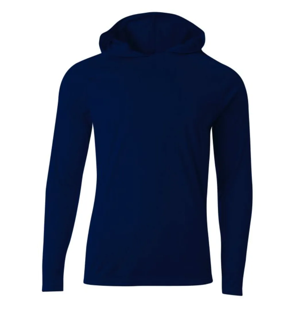LOGO BASEBALL LONG SLEEVE HOOD-Custom To Any Team (Copy)