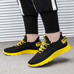 LOOZYKIT Casual Shoes Men Comfortable Breathable Autumn Mesh Shoes Fashionable Lightweight Movement Shoes Male Walking Sneakers