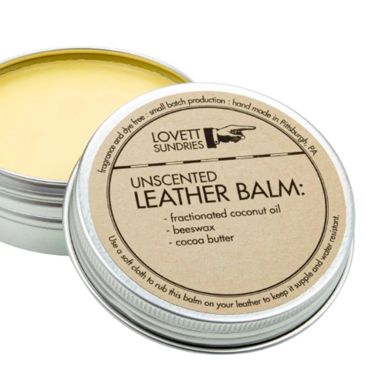 Lovett Sundries Leather Balm