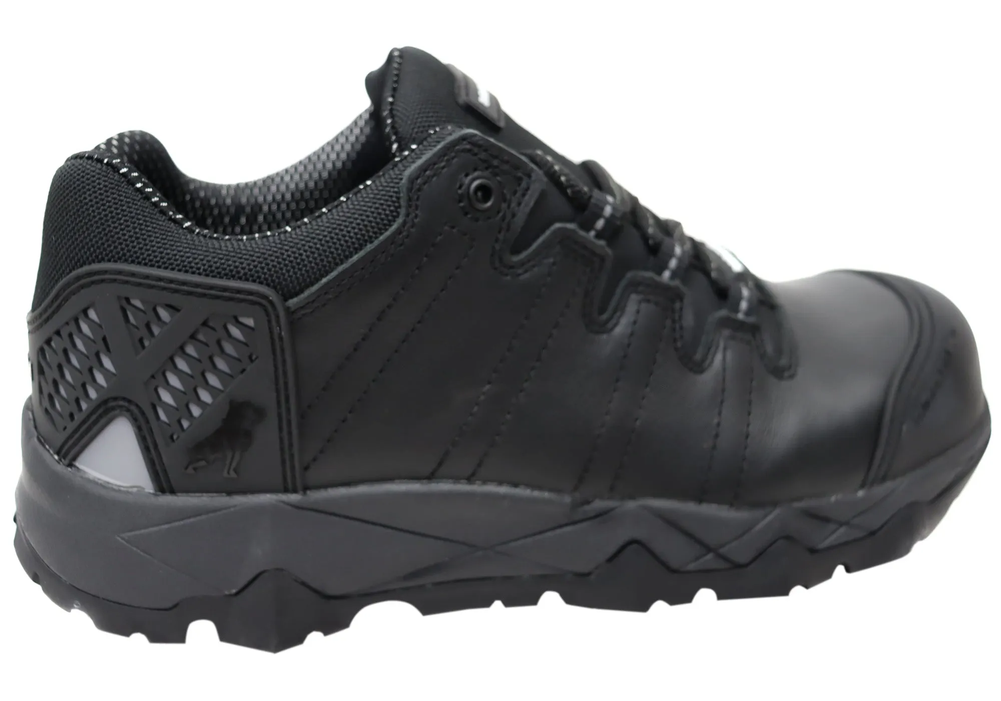 Mack Mens Power Composite Toe Cap Lace Up Safety Shoes
