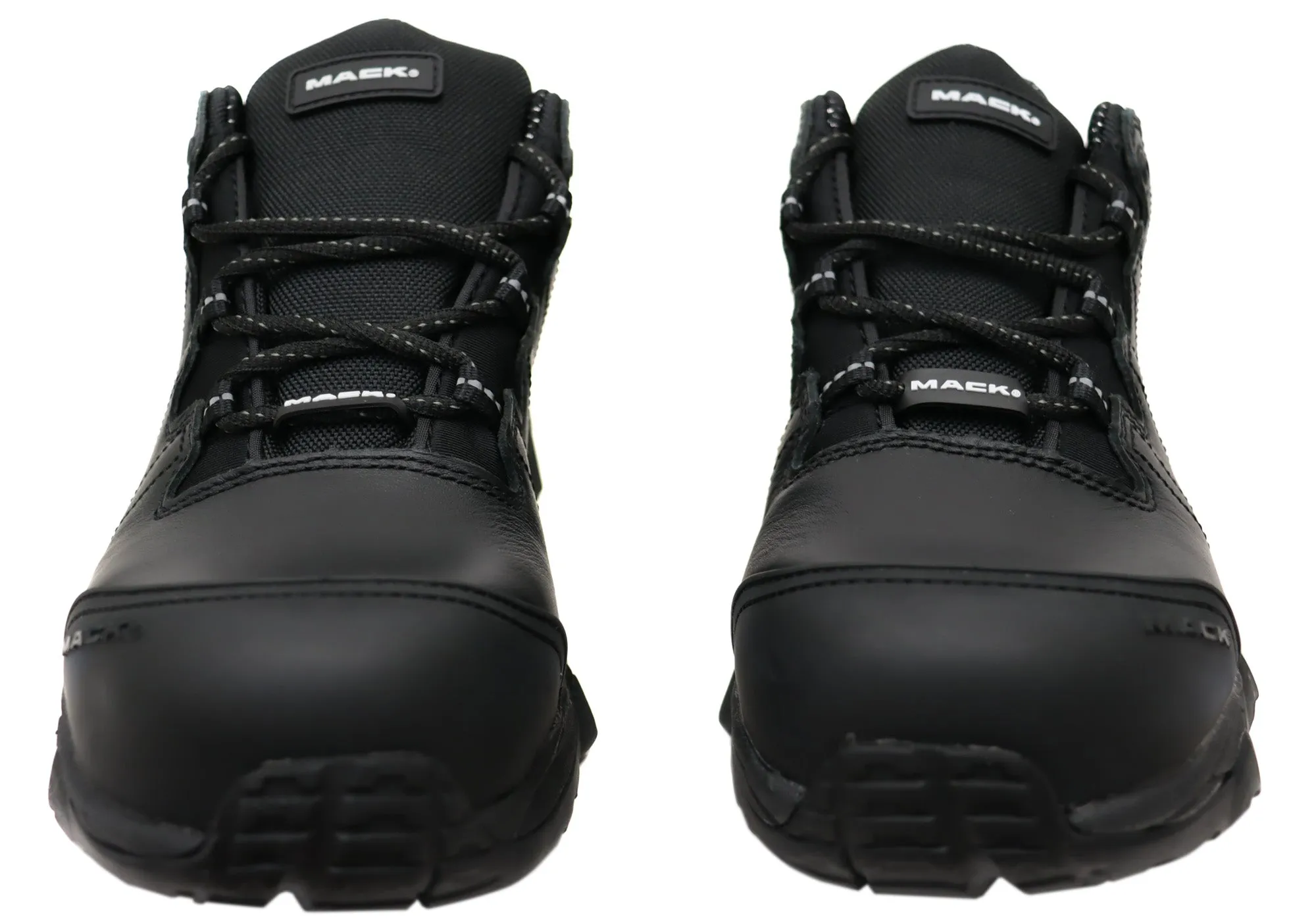Mack Mens Power Composite Toe Cap Lace Up Safety Shoes