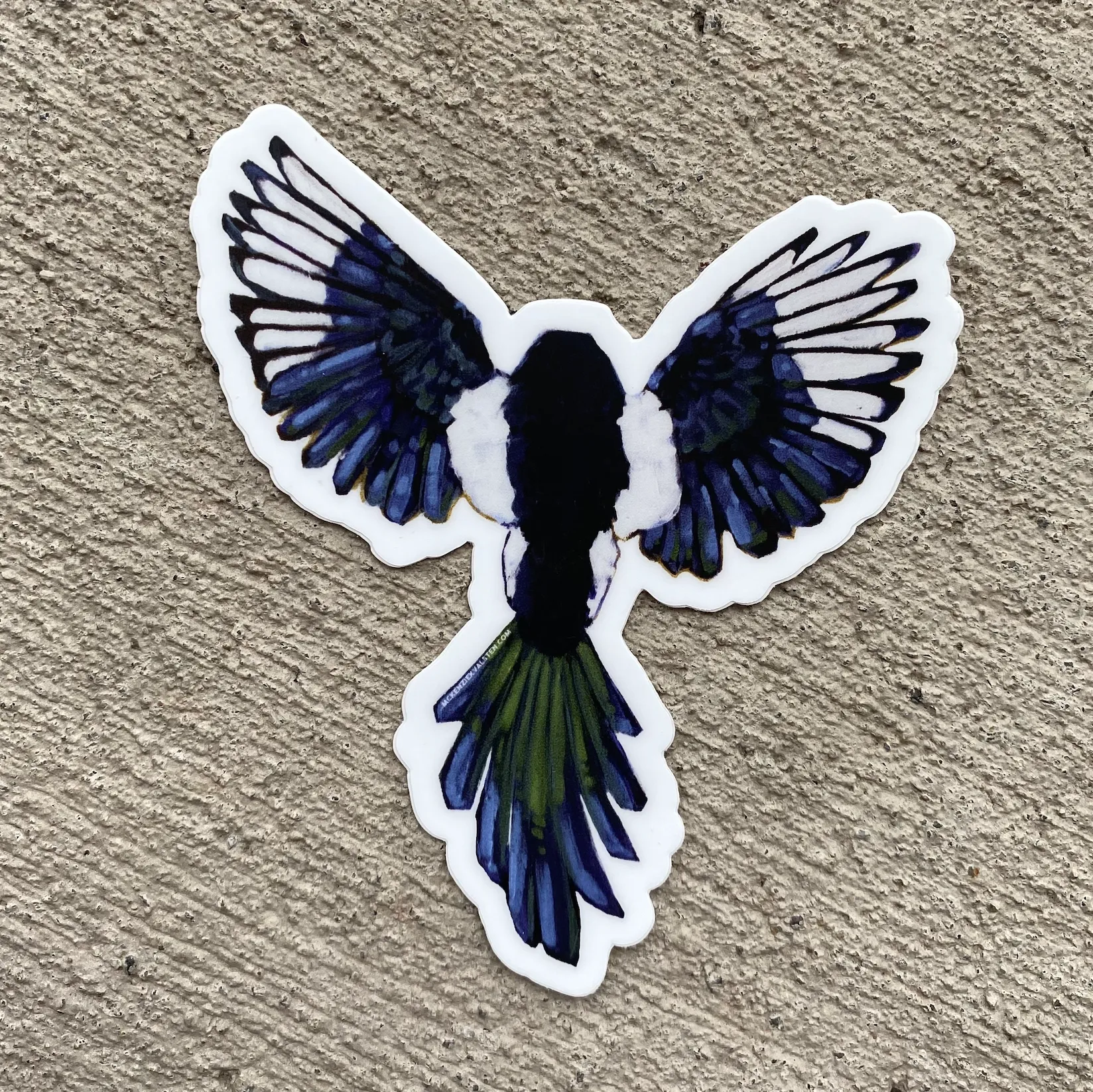 Magpie Vinyl Sticker