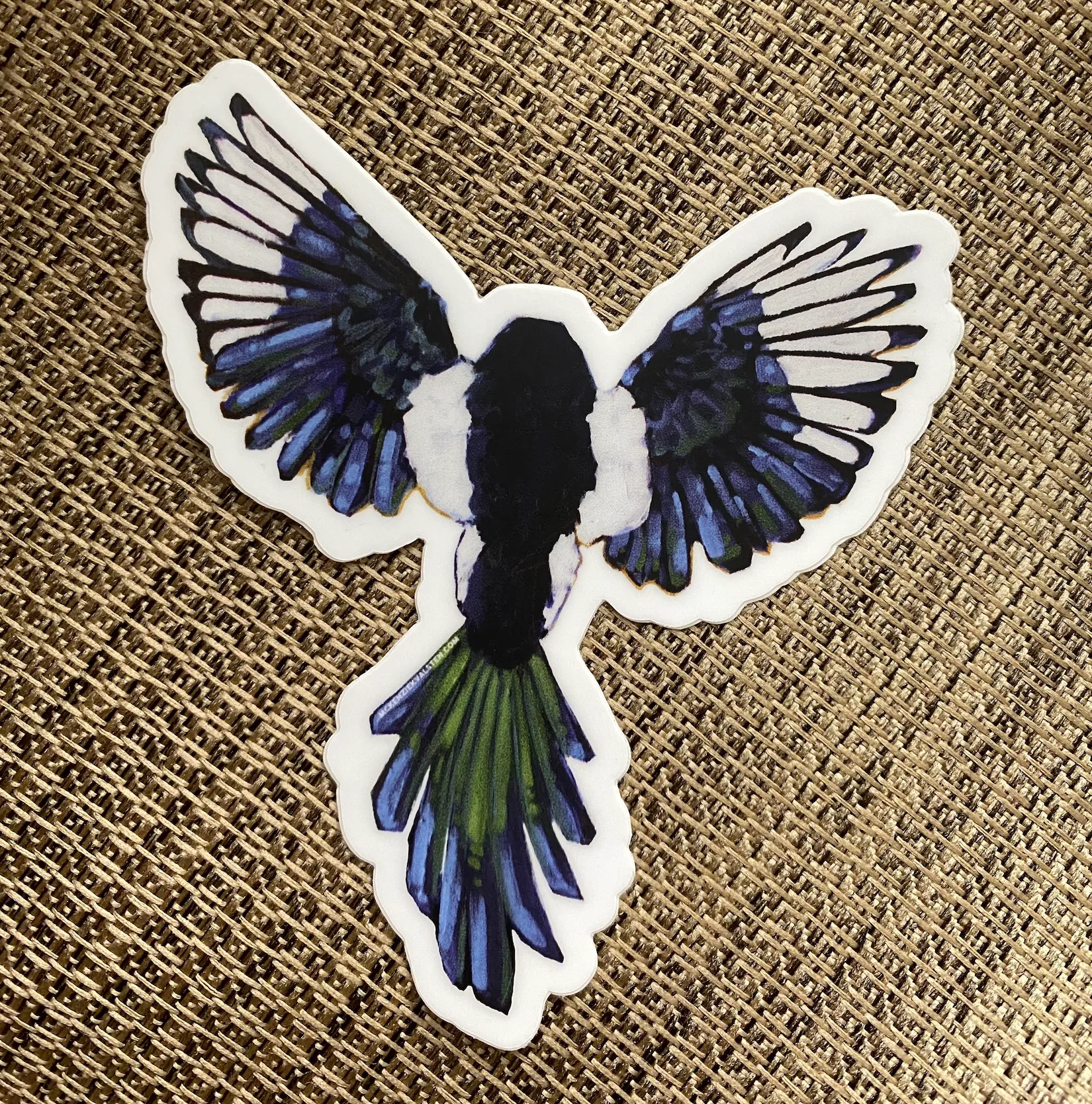 Magpie Vinyl Sticker