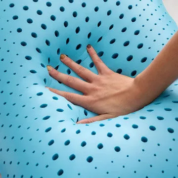 Malouf Zoned ActiveDough Pillow Bamboo Charcoal
