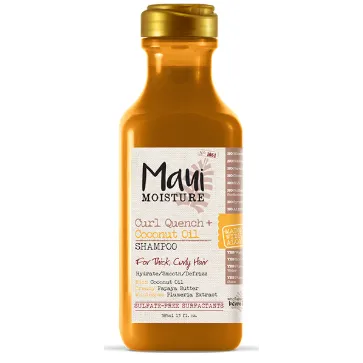 Maui Moisture Curl Quench   Coconut Oil for Thick Curly Hair Shampoo  13 oz