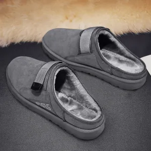 Men's Winter Antislip Indoor Mop Cotton Shoes
