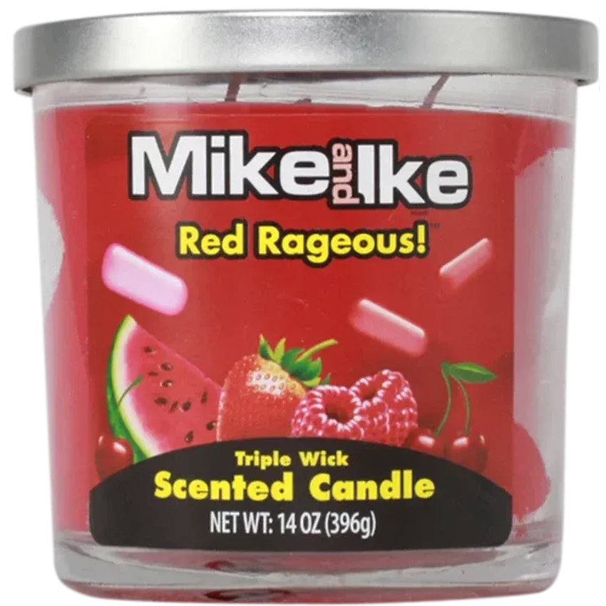 Mike & Ike 14oz 3 Wick Candles - Multiple Scents - (Various Counts)