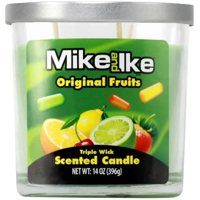 Mike & Ike 14oz 3 Wick Candles - Multiple Scents - (Various Counts)