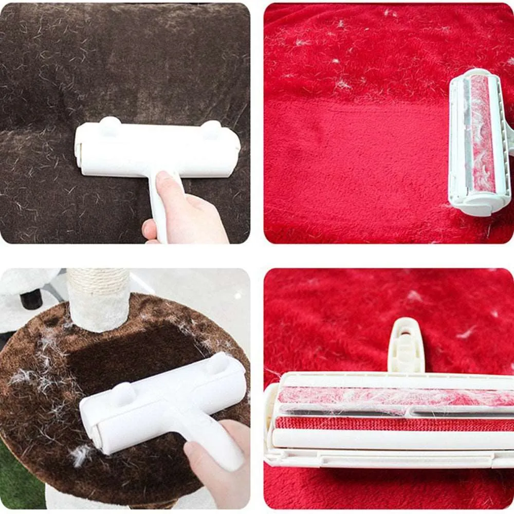 Multi-Directional Cat Hair and Lint Catching Roller