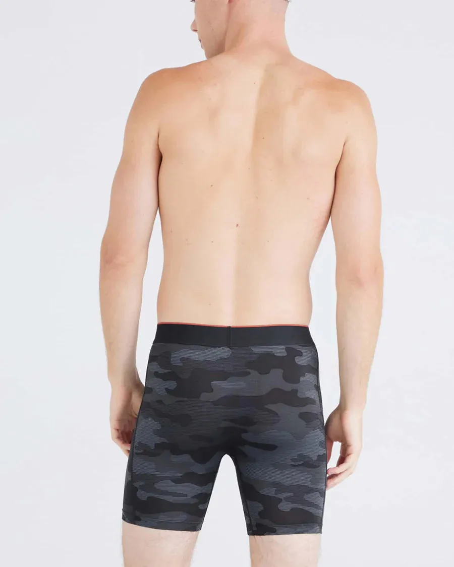 Multi-Sport Mesh Boxer Brief - Remote Camo Faded Black