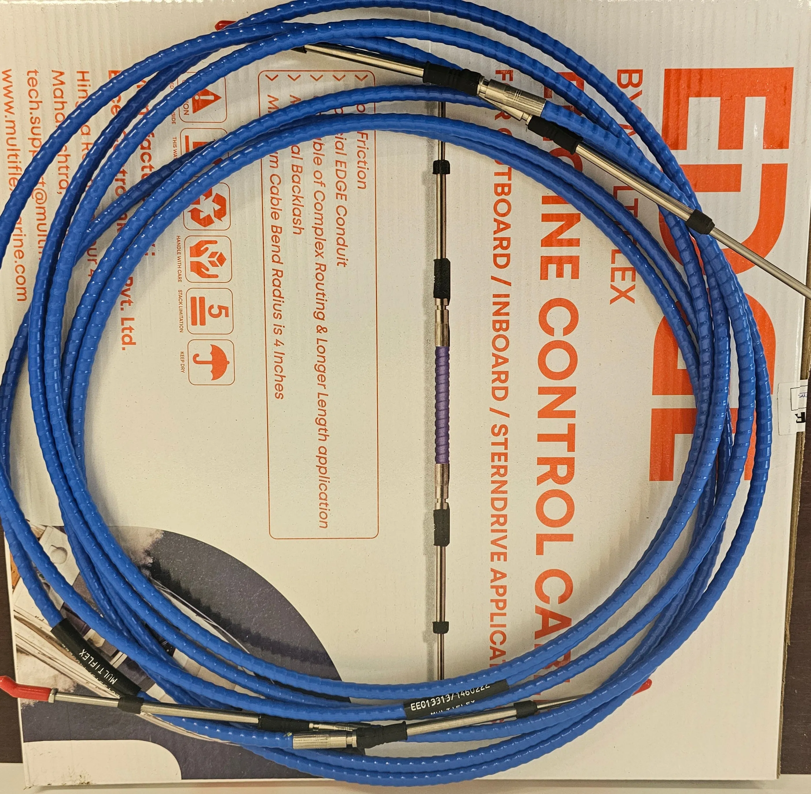 Multiflex Edge 33C 14FT Remote  Control Cable Yamaha Suzuki Tohatsu Honda Outboard Boat engine