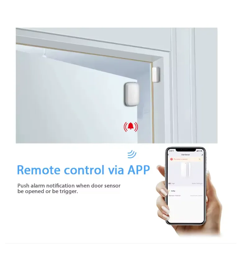New Ewelink Zigbee Door/window Sensor Door Contact Sensor Ewelink Smart Home Alarm Sensors