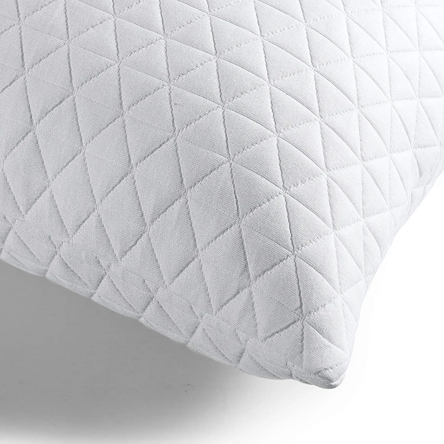 New no box! Comes in plastic packaging! WARM HARBOR Adjustable Pure Cotton Fabric Hotel Quality Shredded Memory Foam Bed Pillow for Side and Back Sleepers   Bamboo Breathable Cooling Cover-King Size(20 x 36 inch)